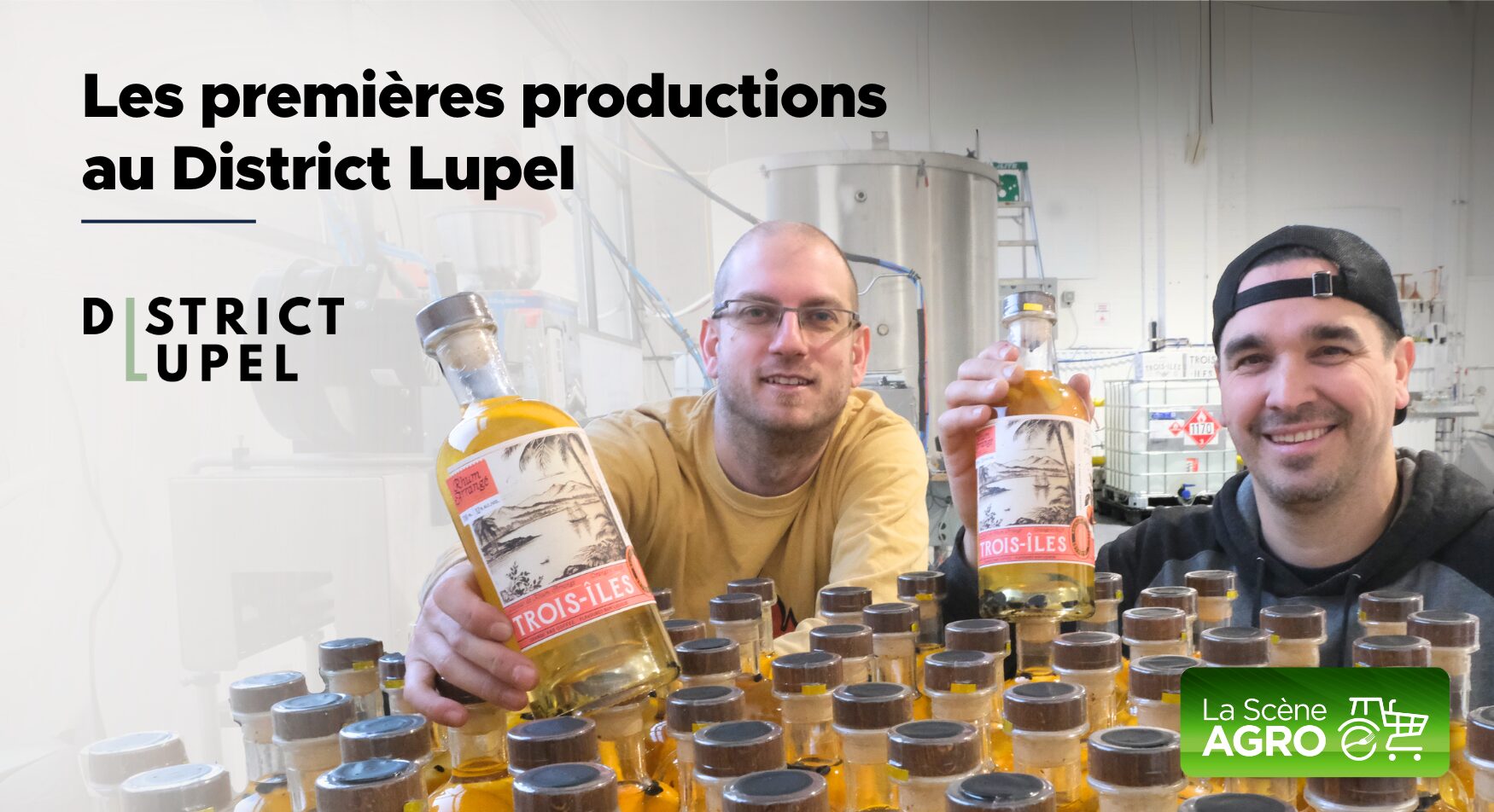District Lupel production Rhumerie Grands Charbons