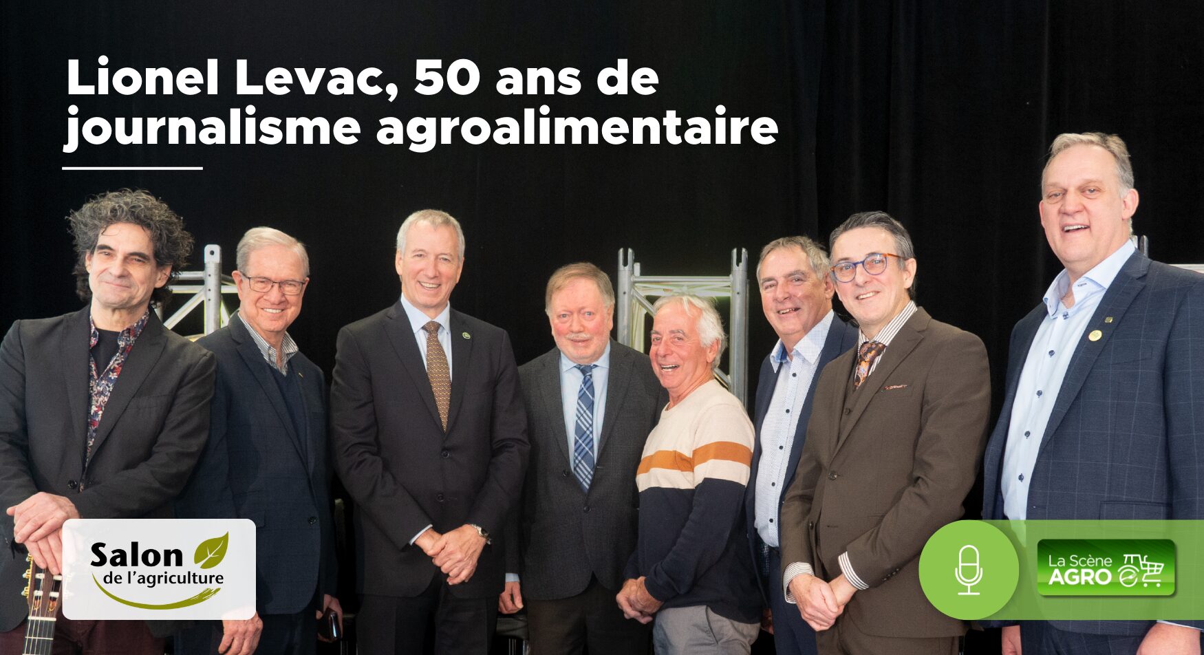 Lionel Levac Salon de l’agriculture Lionel Levac 50 ans journalisme
