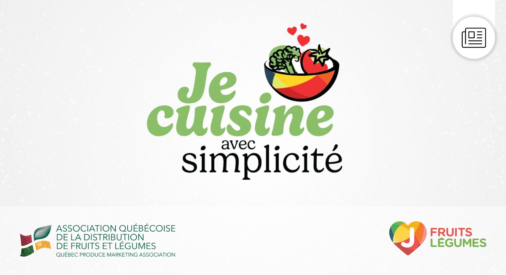 AQDFL + J’aime les fruits et légumes Mouvement j'aime les fruits et légumes