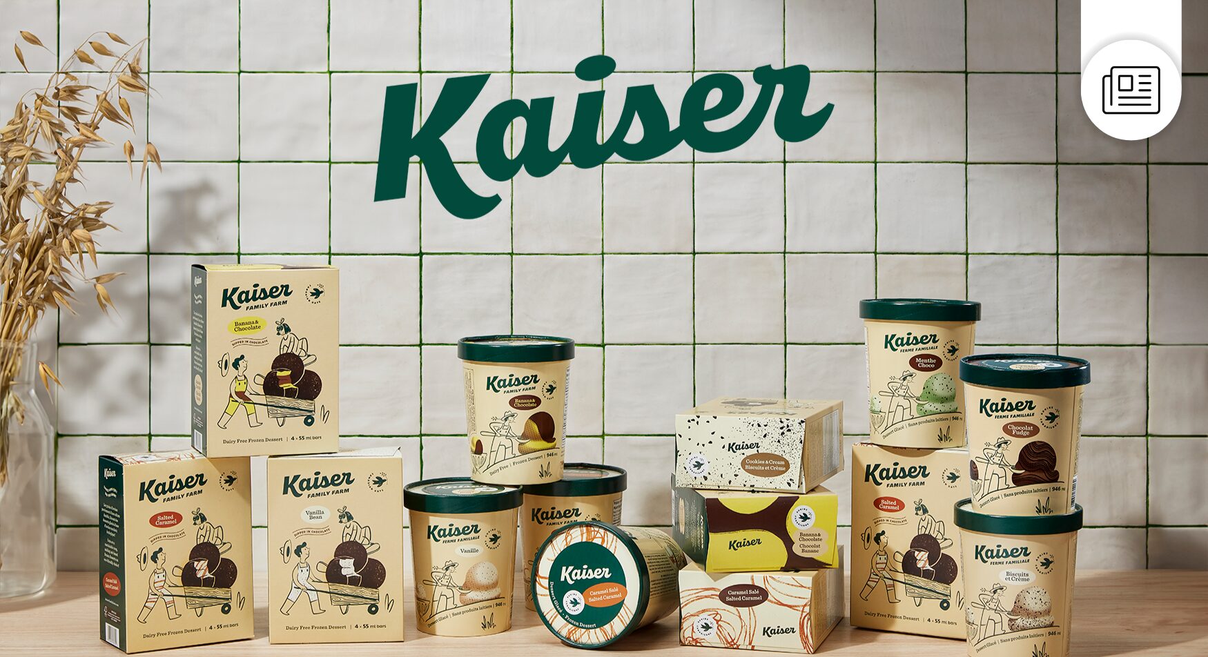 Desserts glacés Kaiser