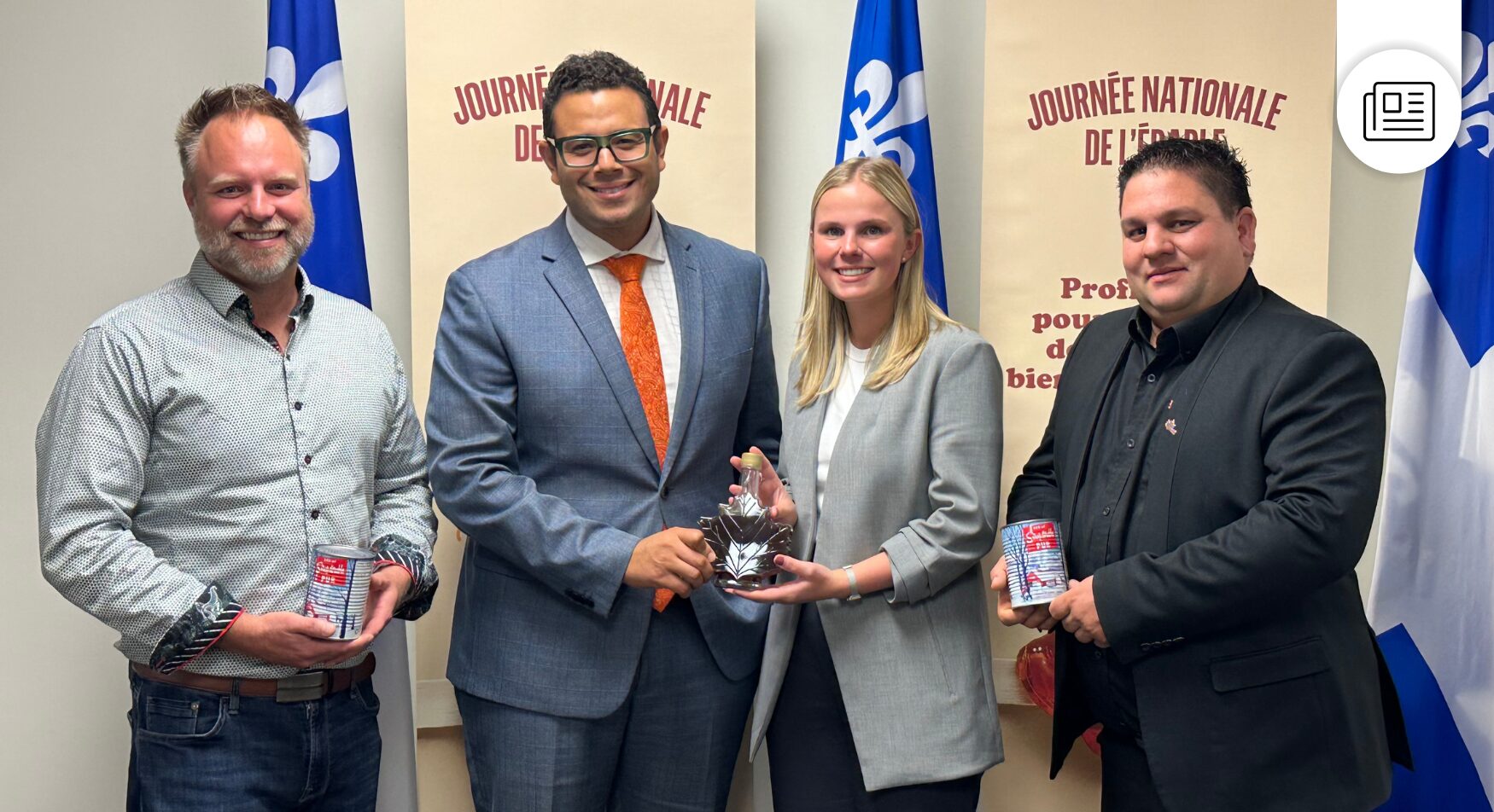 Érable Communiqué Journée nationale de l'érable