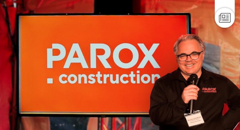 parox_communiqué Communiqué Parox construction