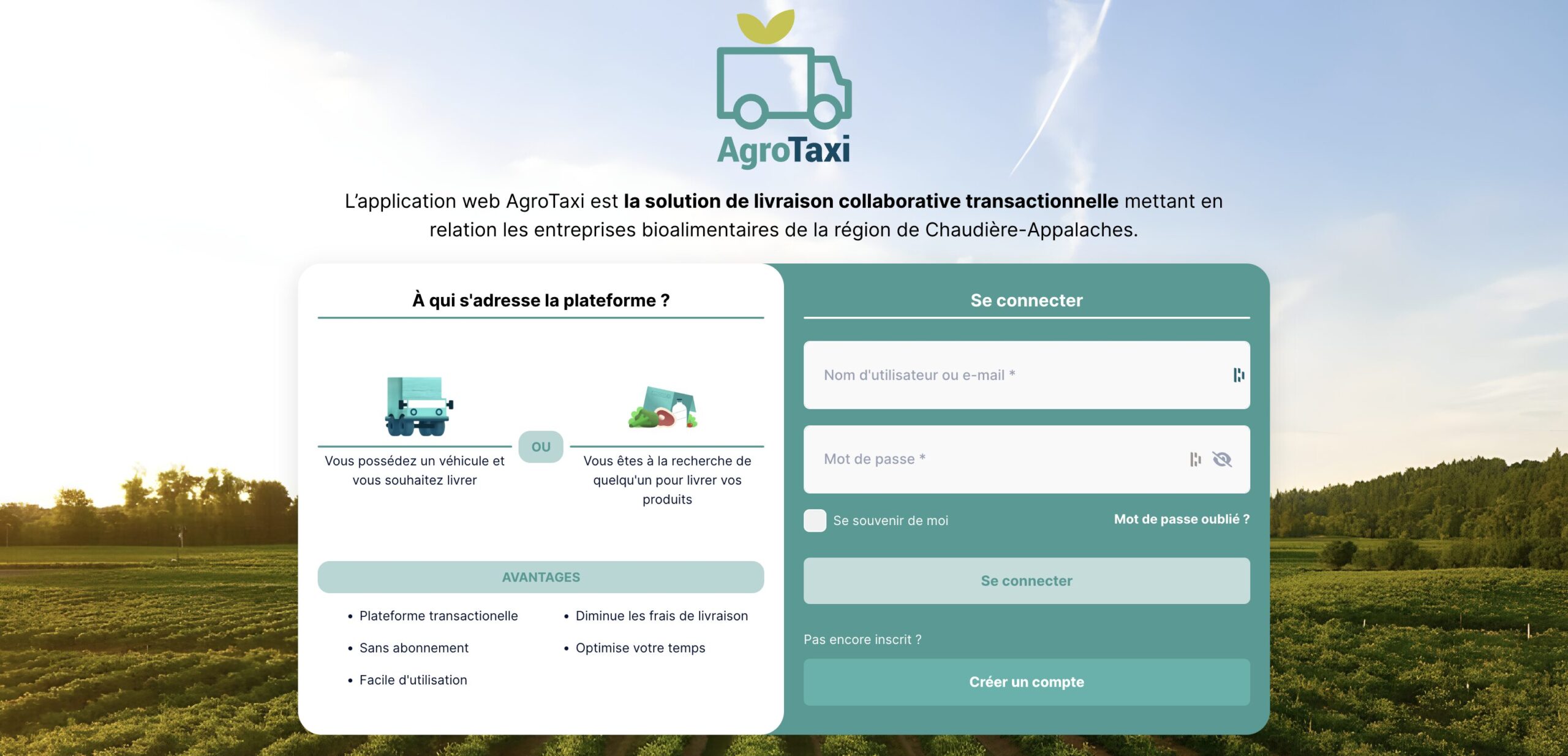 Apercu de la plateforme