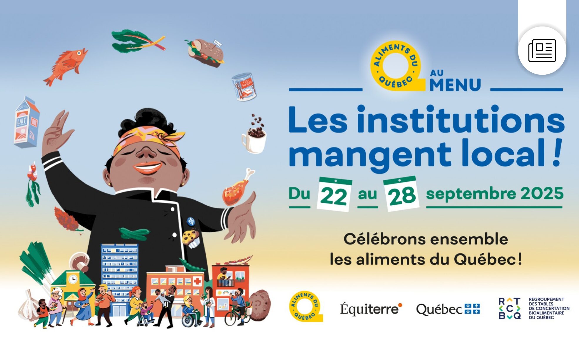 Les institutions mangent local! Les institutions mangent local!