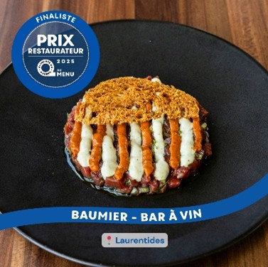 Baumier Bar à vin - Prix restaurateur Aliments du Québec au menu