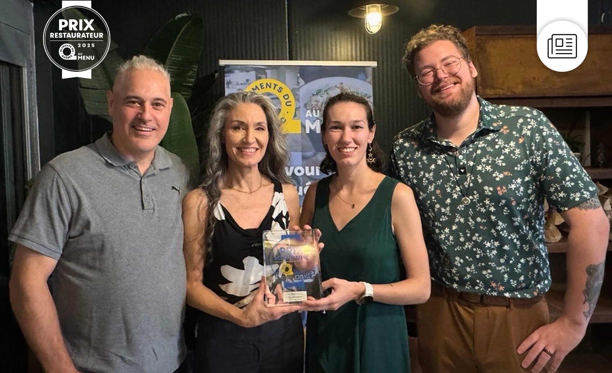 Prix Restauration Aliments du Québec au MENU Prix Restauration Aliments du Québec au MENU