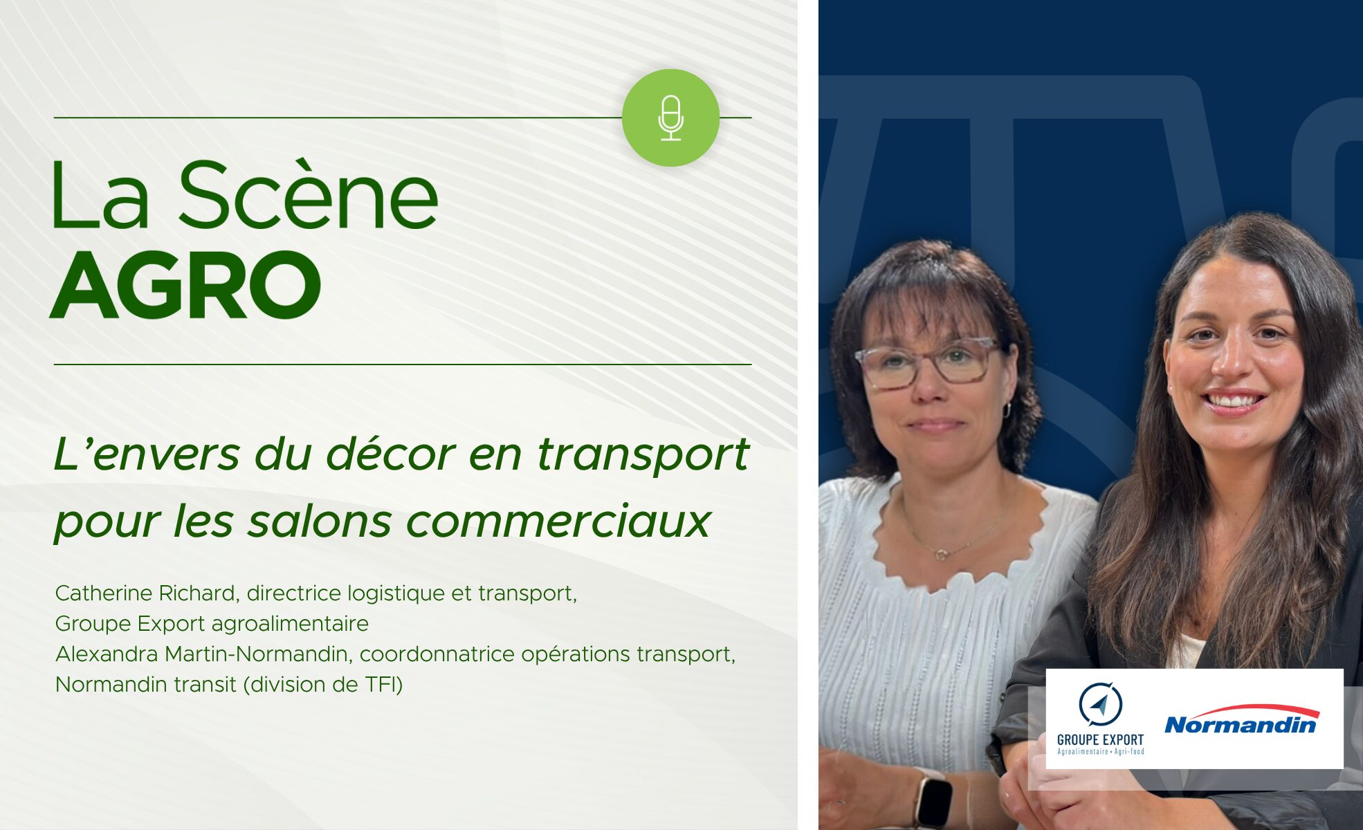 Publication vidéo horizontale transport salons commerciaux