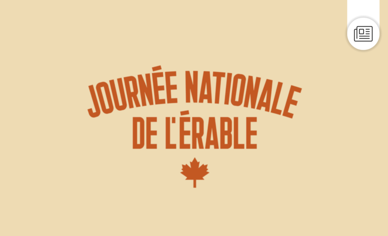 Journée nationale de l’érable