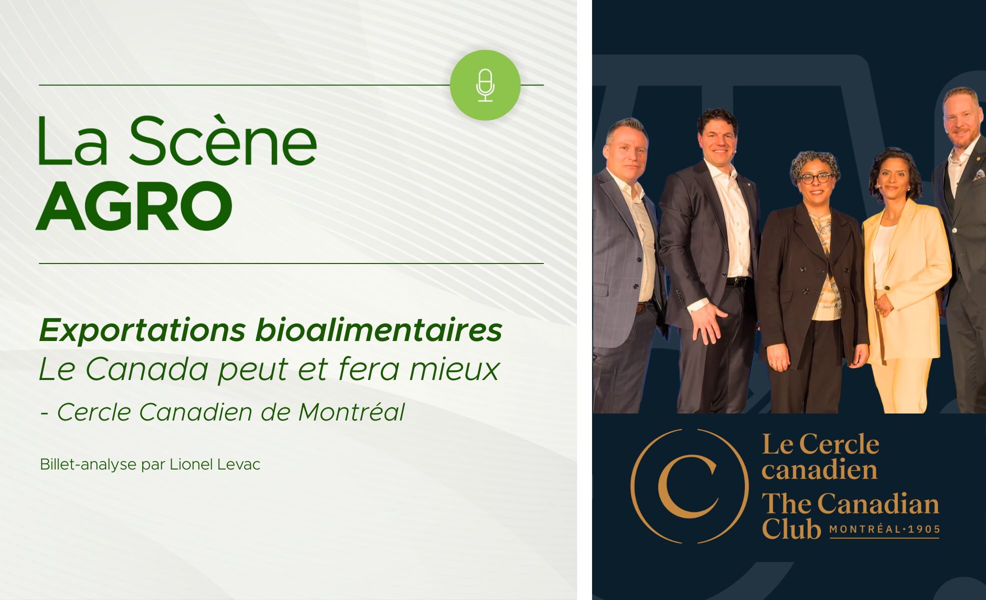 Exportations bioalimentaires